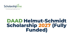 DAAD Helmut-Schmidt Scholarship 2027 (Fully Funded)