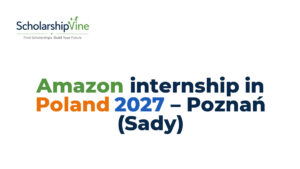 Amazon internship in Poland 2027 – Poznań (Sady)