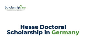 Hesse Doctoral Scholarship in Germany