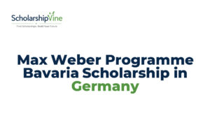 Max Weber Programme Bavaria Scholarship in Germany