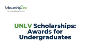 UNLV Scholarships: Awards for Undergraduates
